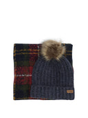 Barbour Set Berretto E Sciarpa "Saltburn"