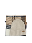 Barbour "Pendle" Beanie And "Blair" Scarf Set.