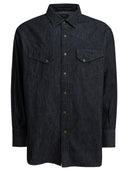 Beams Plus overhemd met 'Western Double Dye'-motief