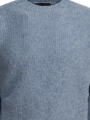 Beams Plus "Shaggy Bernard" trui met ronde hals