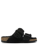 Birkenstock Sandales basses "Arizona Shearling"
