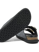 Birkenstock "Arizona Droplet Buckle" Low Sandals