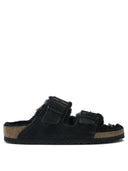 Birkenstock "Arizona Shearling" Low Sandals