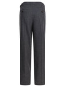 Brunello Cucinelli wollen broek met riem