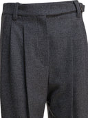Brunello Cucinelli wollen broek met riem
