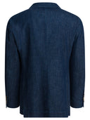 Brunello Cucinelli blazer met dubbele rij knopen