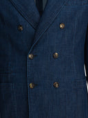 Brunello Cucinelli blazer met dubbele rij knopen