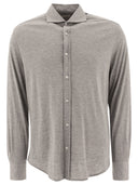 Brunello Cucinelli Silk And Cotton Shirt