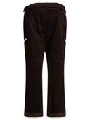 Brunello Cucinelli Pantalones acolchados de terciopelo
