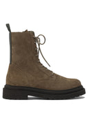Brunello Cucinelli Suede Lace Up Ankle Boots