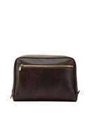 Brunello Cucinelli lederen beautycase