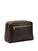 Brunello Cucinelli lederen beautycase