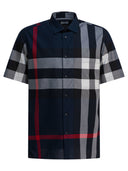 Camisa de algodón "Cuadros" de Burberry