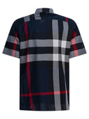 Camisa de algodón "Cuadros" de Burberry