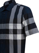 Camisa de algodón "Cuadros" de Burberry