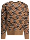 Burberry trui van wolmix met ronde hals