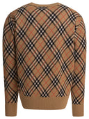 Burberry trui van wolmix met ronde hals