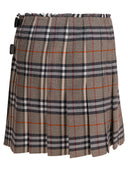 Burberry "Check" Wool Mini Kilt