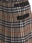 Burberry "Check" Wool Mini Kilt