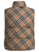 Burberry "Check" Sleeveless Down Jacket