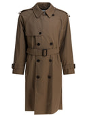 Burberry Long Gabardine Trench Coat