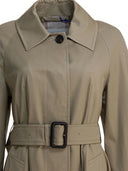 Burberry "Car Coat Ellingham Fit And Flare" Trench Coat