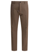 Pantalones chinos de algodón de Burberry