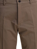 Pantalones chinos de algodón de Burberry