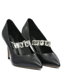 Casadei“Julia Minorca 80mm”高跟鞋