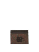 Etro "Arnica" Card Holder With Pegasus