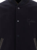 Golden Goose Blouson Bomber En Laine Et Cuir