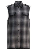 Golden Goose Wool Blend Chemisier-kjole