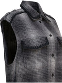 Golden Goose Wool Blend Chemisier-kjole