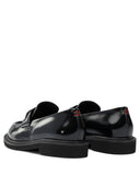 Halmanera glanzende leren loafers