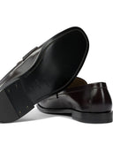 Henderson Baracco glanzende leren loafers