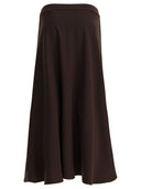 Herno Matte Satin Midi Skirt