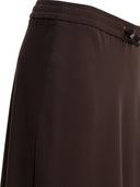 Herno Matte Satin Midi Skirt