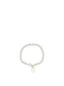 Pulsera "Corazón" de plata hecha por humanos