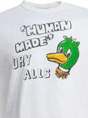 Human Made Crew Neck T Shirt With Print