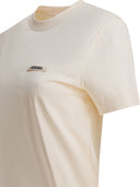 Jacquemus T-shirt met korte mouwen "Gros Grain".
