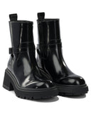 Jimmy Choo "Conny Flat" Ankle Boots