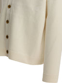 Maison Kitsuné Fox Head Intarsia Merino Cardigan