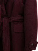 Max Mara Alpaca And Wool Long Coat
