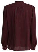Max Mara zijden charmeuse overhemd