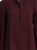 Max Mara zijden charmeuse overhemd