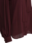 Max Mara zijden charmeuse overhemd