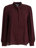 Max Mara zijden charmeuse overhemd