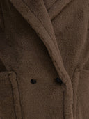 Max Mara Sleeveless Teddy Jacket In Alpaca And Wool