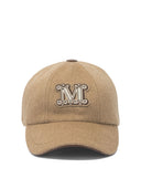 Gorra de béisbol Max Mara color camel