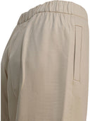Max Mara Pure Silk Blend Pants "Filovia"